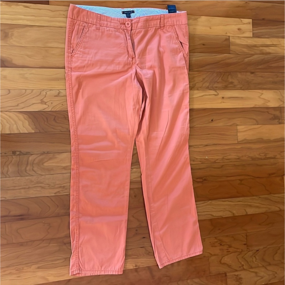 Tommy Hilfiger Cotton Full Length Pants